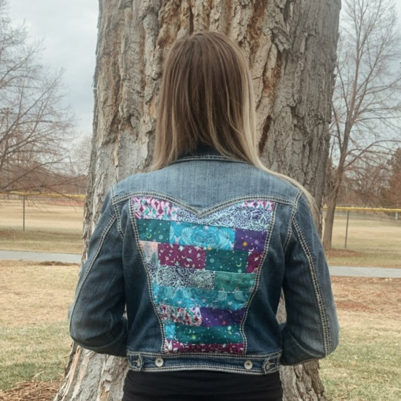 Upcycled: Take That Old Denim Jacket from Drab to Fab – Love Sew