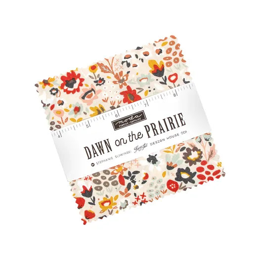 Dawn on the Prairie 5" charm pack fabric