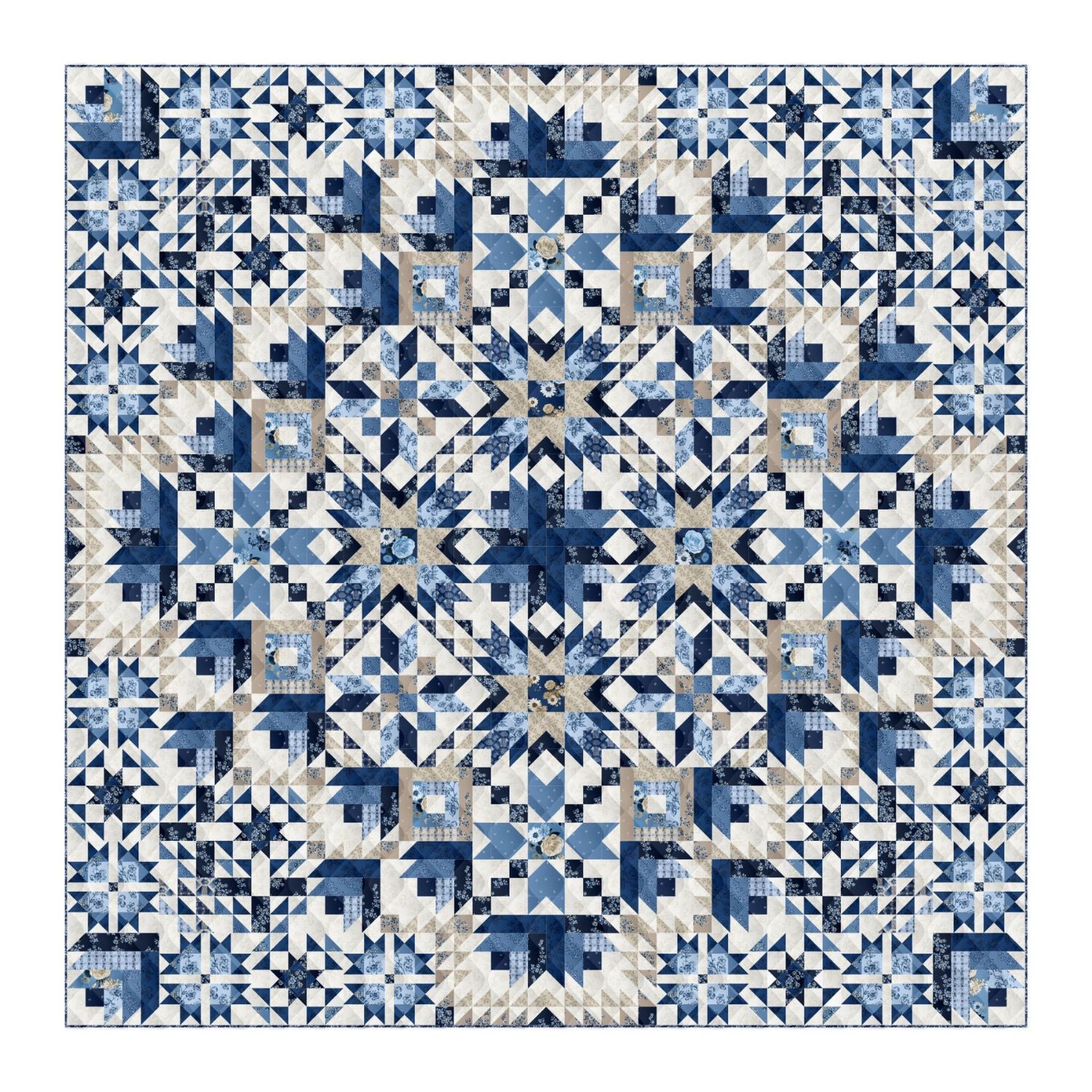 Month 6 - Tulip Bellflower - Block Of The Month