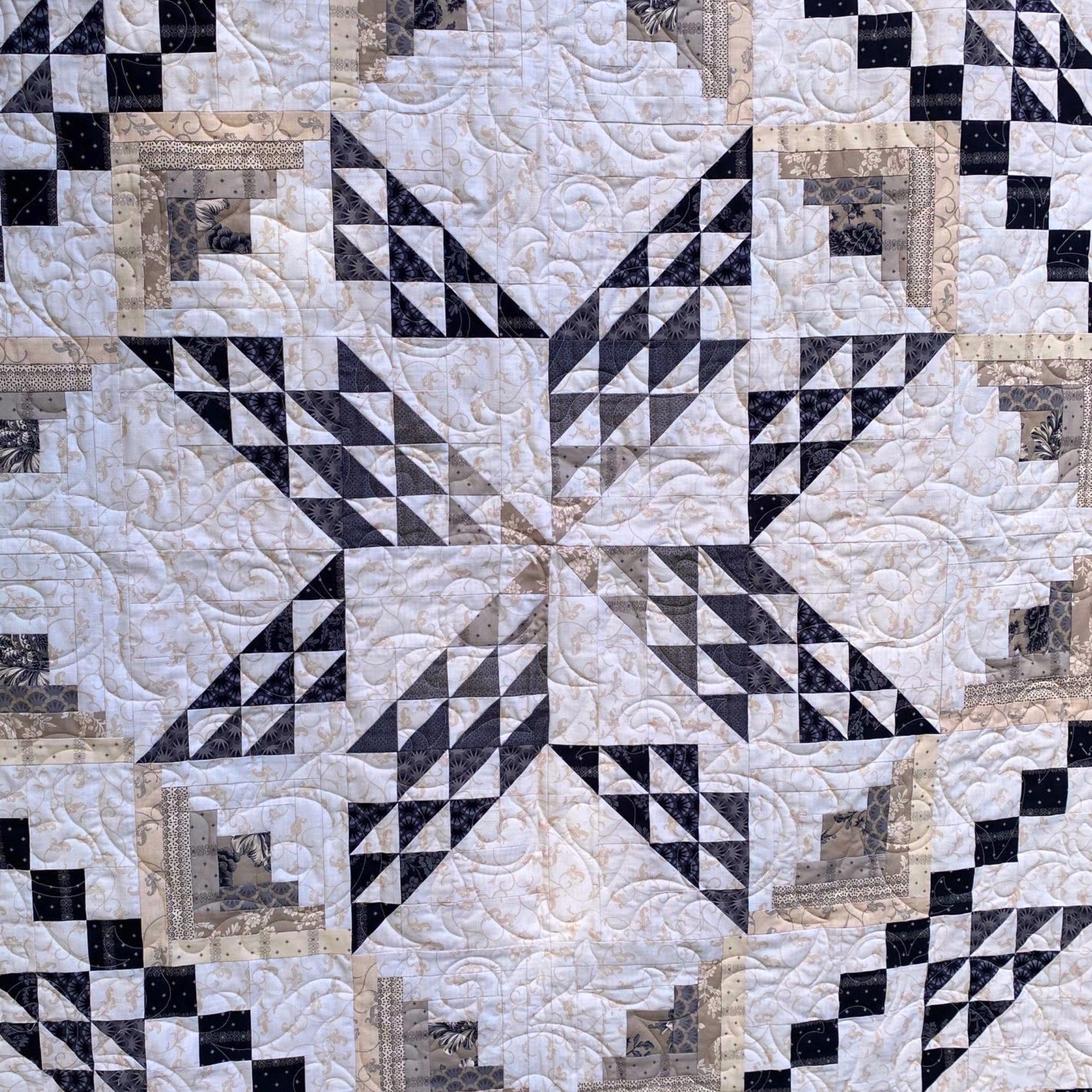 Block Of The Month - Cotillion (109.5" x 109.5")