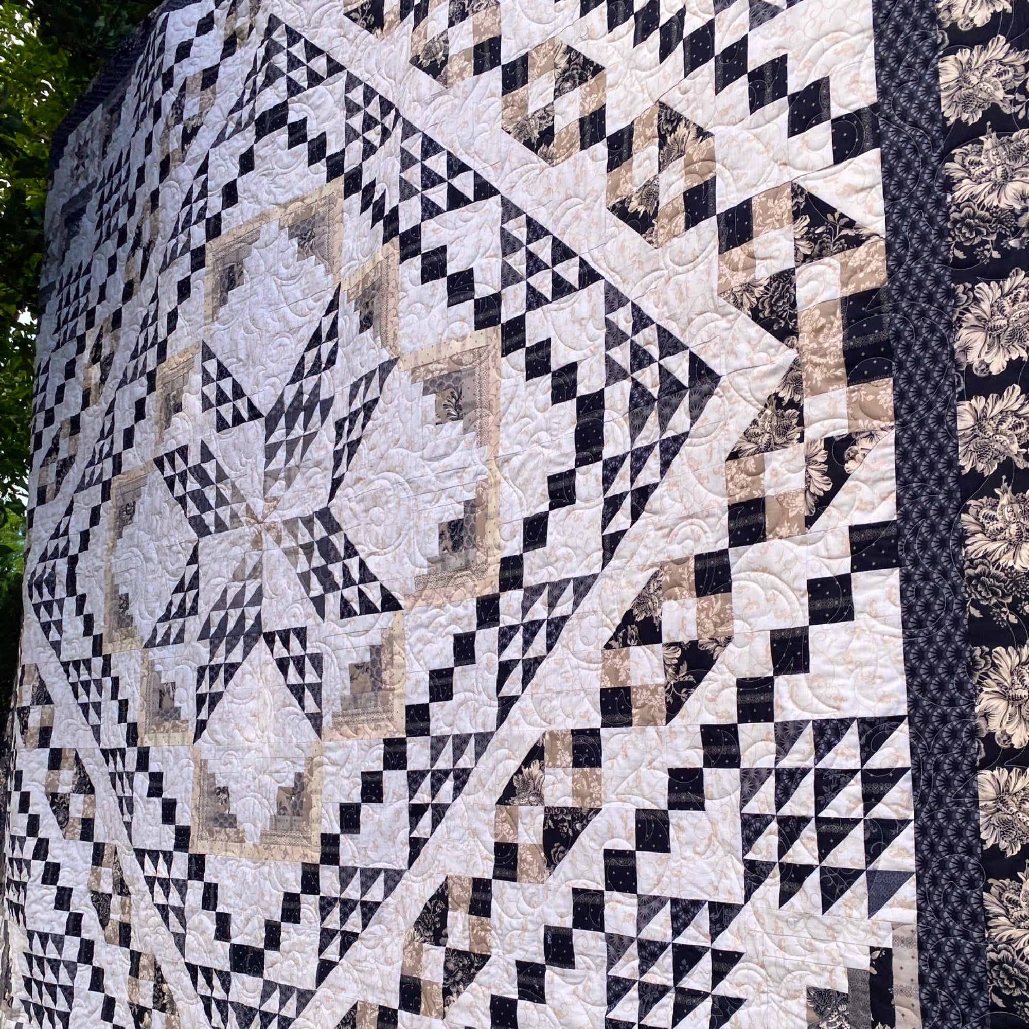 Block Of The Month - Cotillion (109.5" x 109.5")