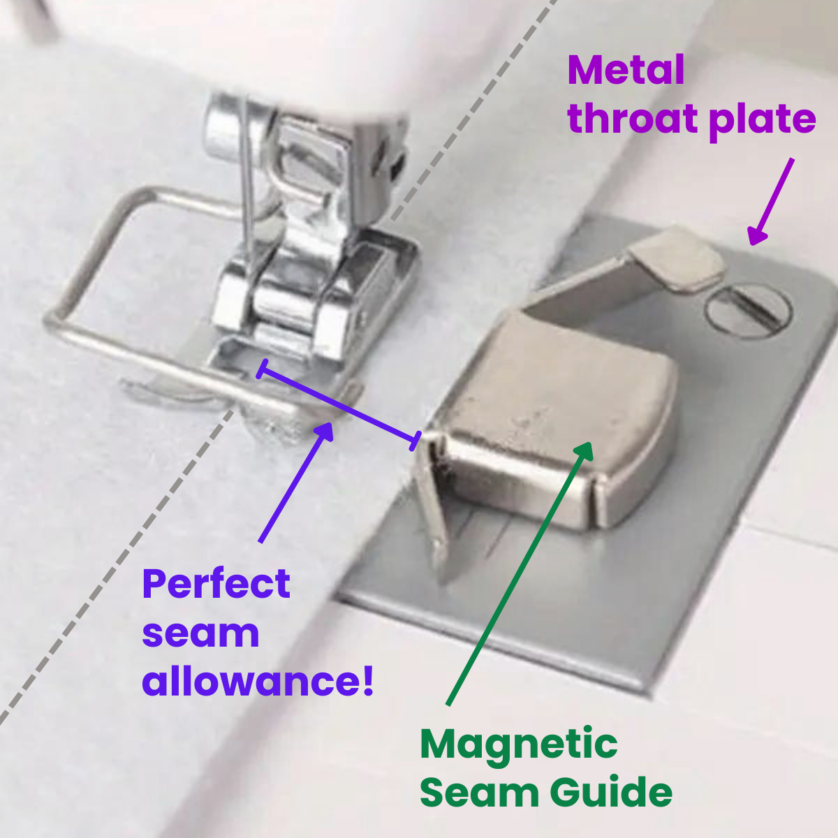 magnetic seam guide