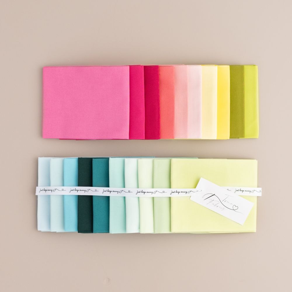 Bundle & Save - True Fabrics - Solids - 5 Fat Quarters Bundles Precut