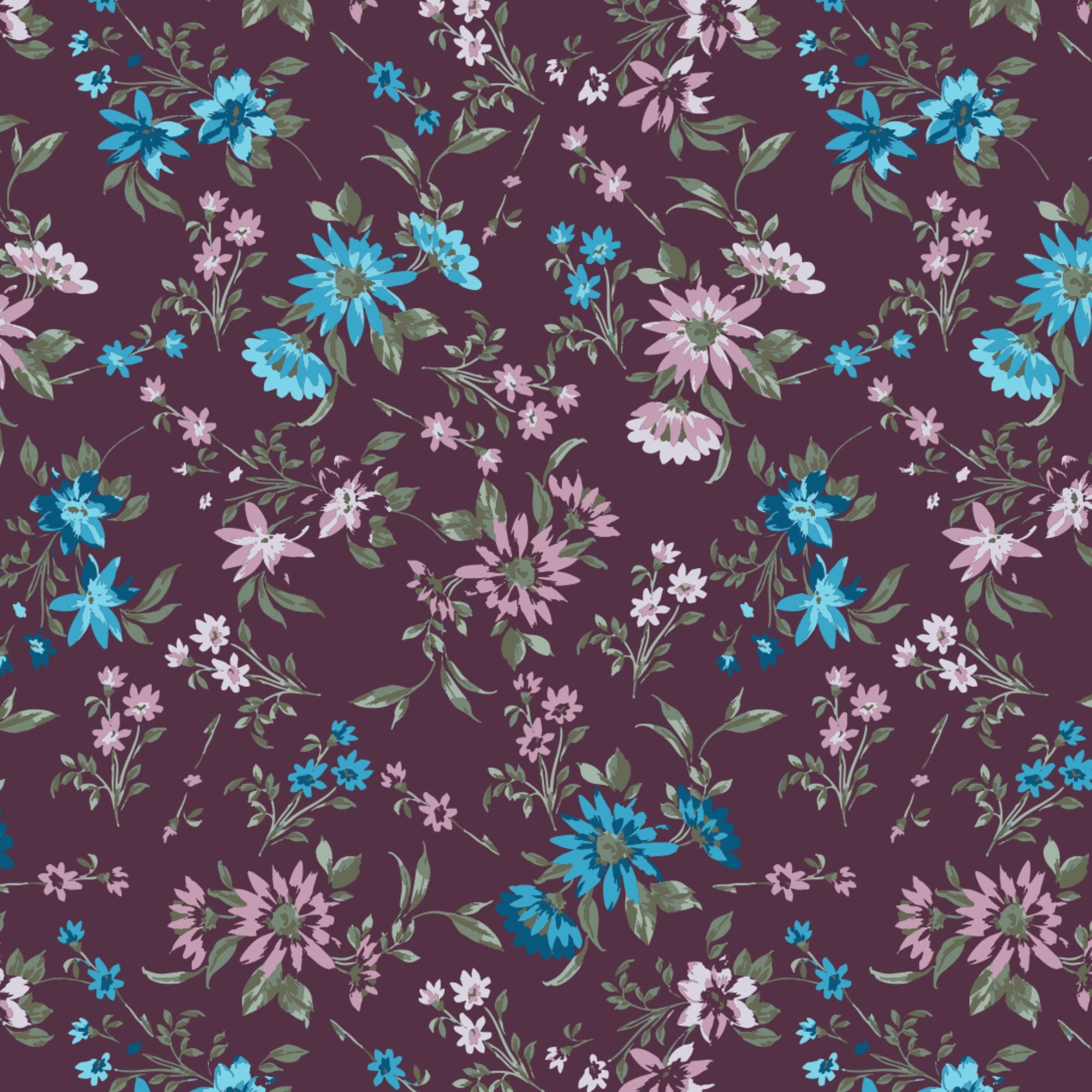 True Fabrics - Velvet Thistle - Fabric by the yard