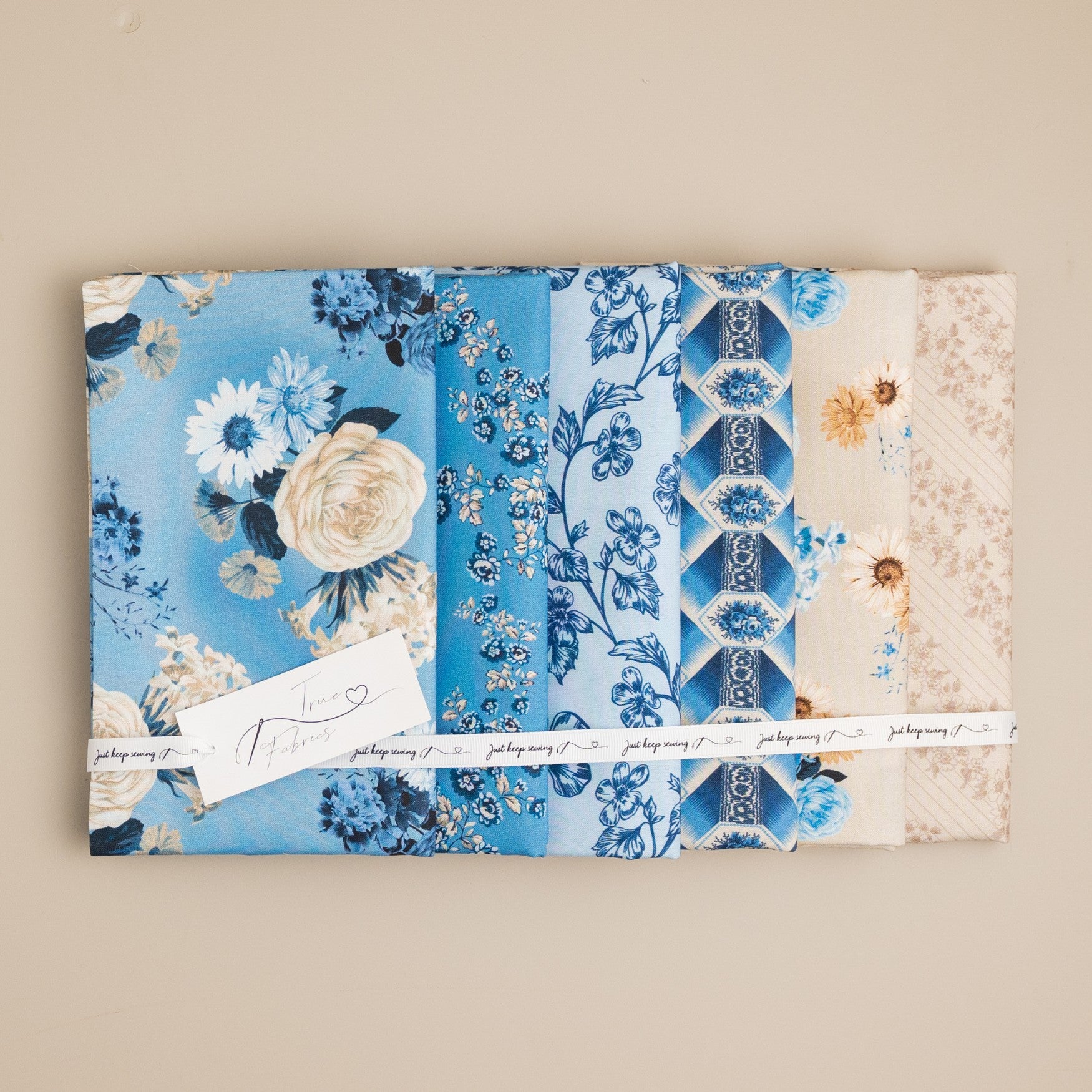 True Fabrics - Bellflower - Fabric by the yard