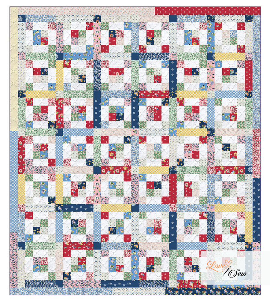 Hidden Lattice - Quilt Kit - Honey Bunch Fabrics