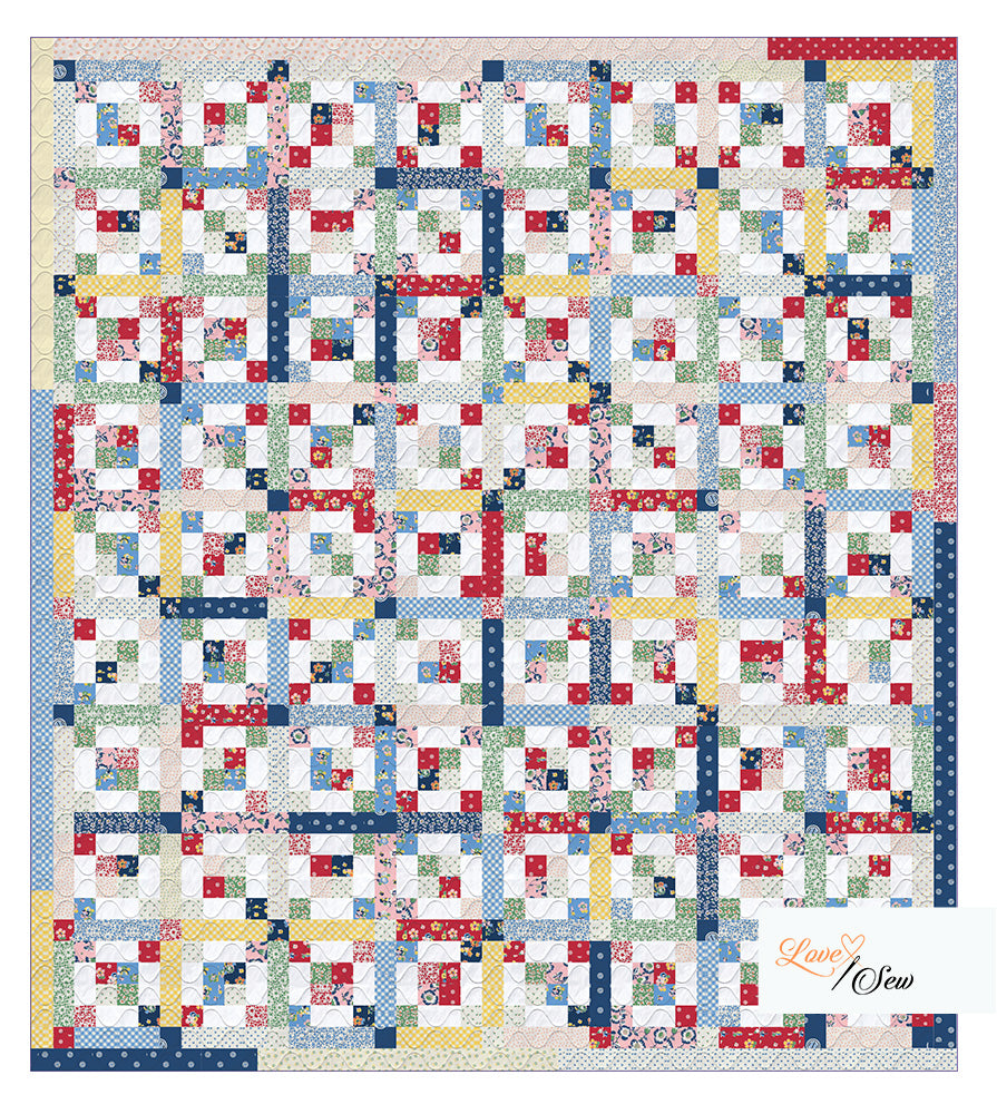 Hidden Lattice - Quilt Kit - Honey Bunch Fabrics
