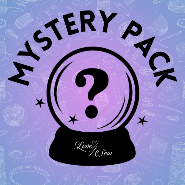Fat Quarter 30-Piece Mystery Pack + Free Love Sew Notion