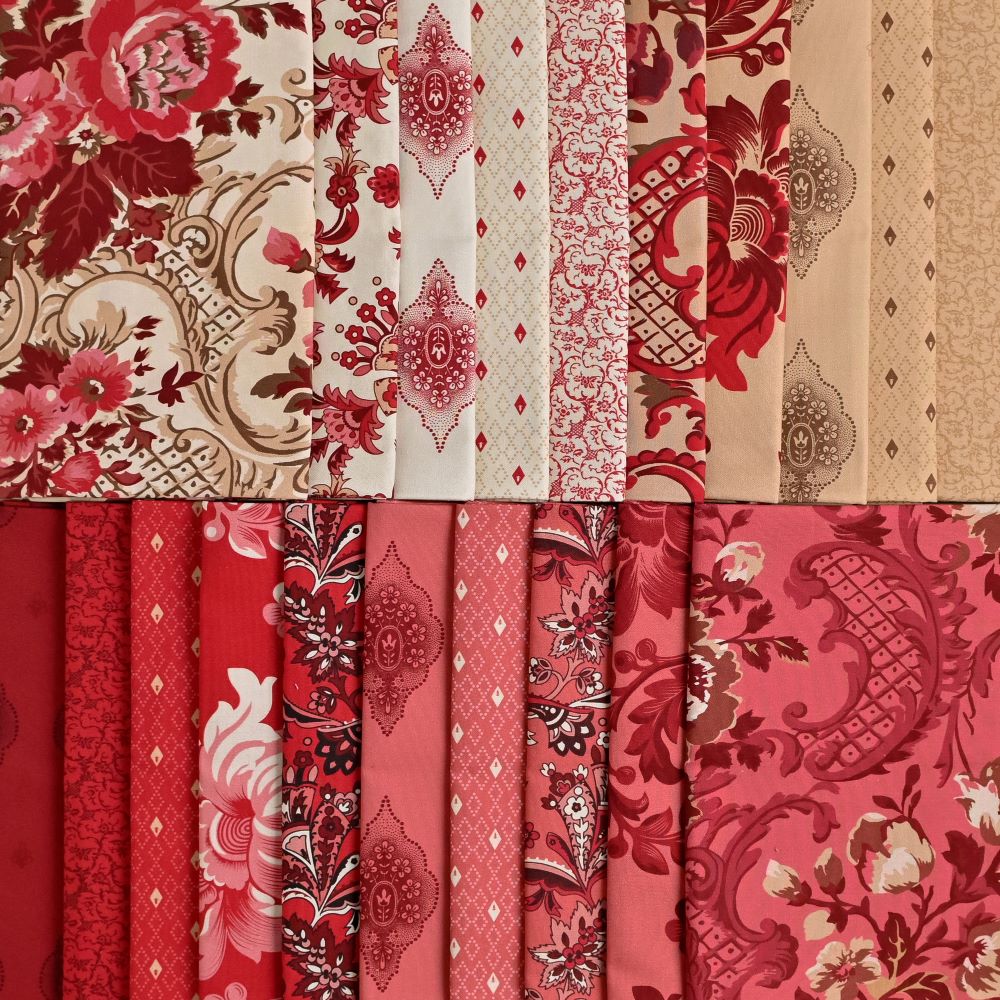 Block Of The Month - Stars & Sprinkles En Rouge (100.5" x 100.5")