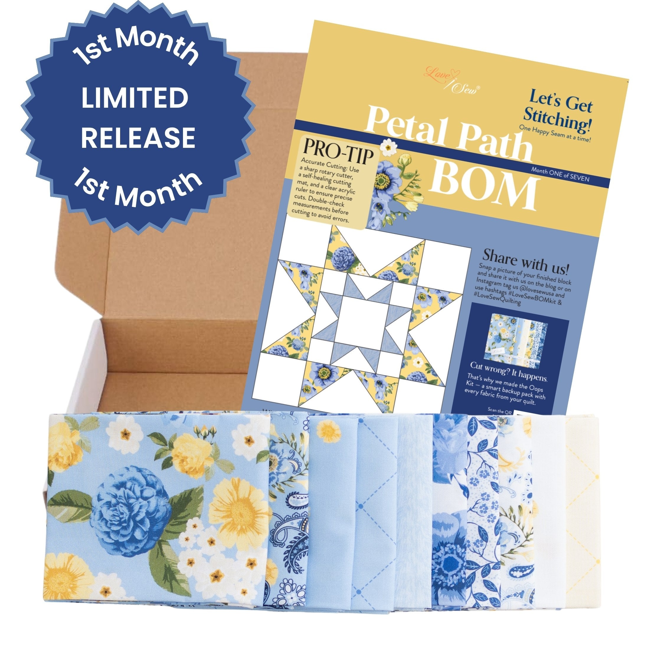 Sunshine Blooms Beginner Quilt Program