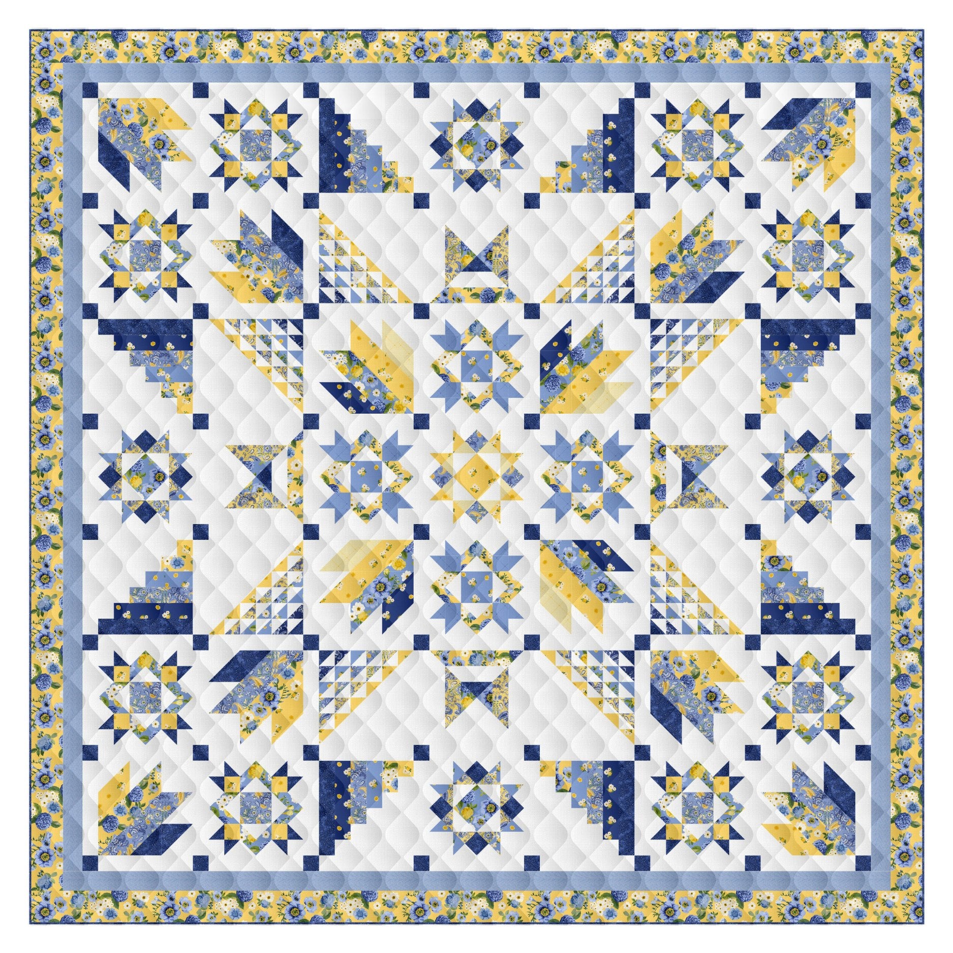 Sunshine Blooms King BOM Digital Pattern
