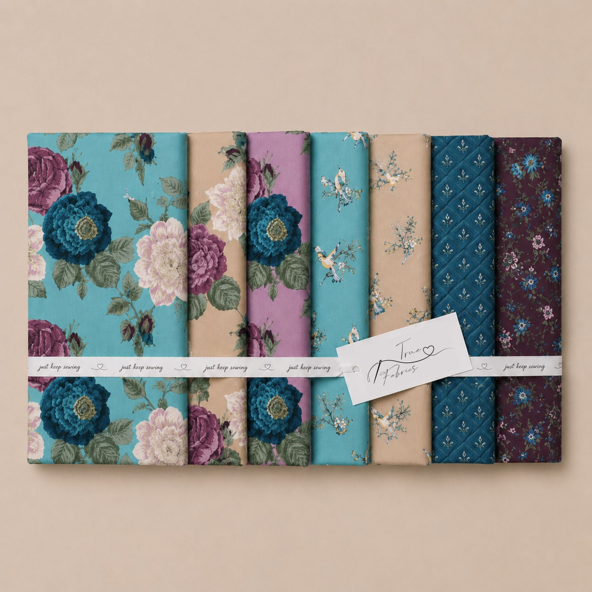 True Fabrics - Velvet Thistle - Fabric by the yard