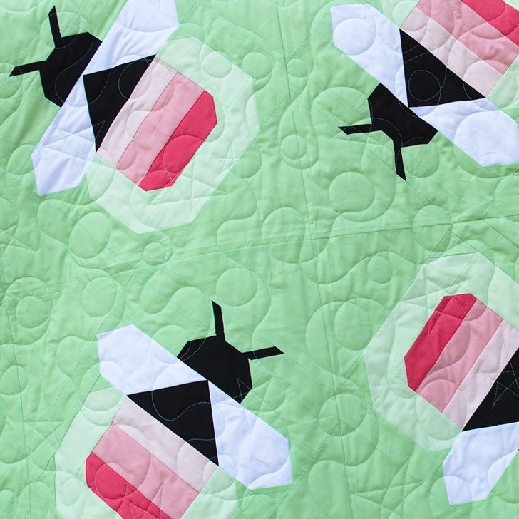 True Fabrics - Firefly - Quilt Kit - Sophisticated Solids (72 ½ " x 72 ½ ")