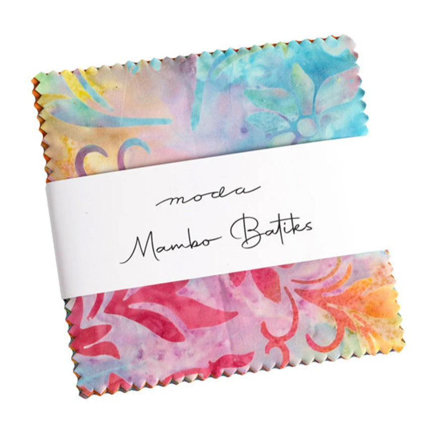 Mambo Batiks 5" Charm Pack Fabric