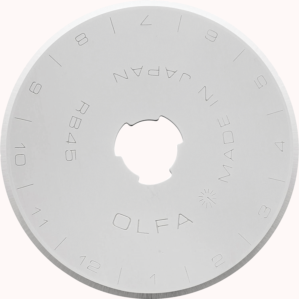 OLFA 45mm Rotary Blade Refills - 2 Pack