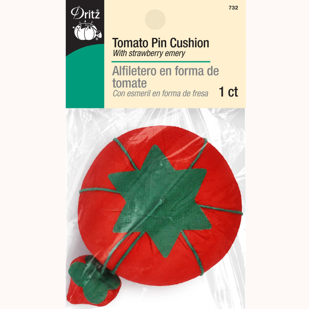 Dritz Tomato Pincushion with Emery