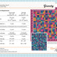 True Fabrics - Geometry - Quilt Kit - 1930s Honey Bunch (63" x 54")