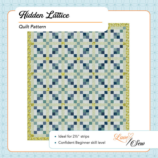 Hidden Lattice Quilt Pattern