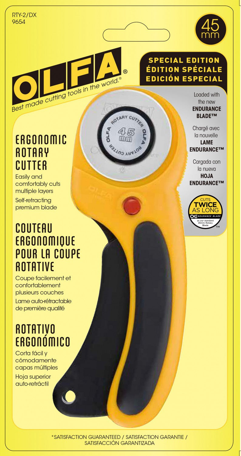 OLFA 45mm Ergonomic Rotary Cutter
