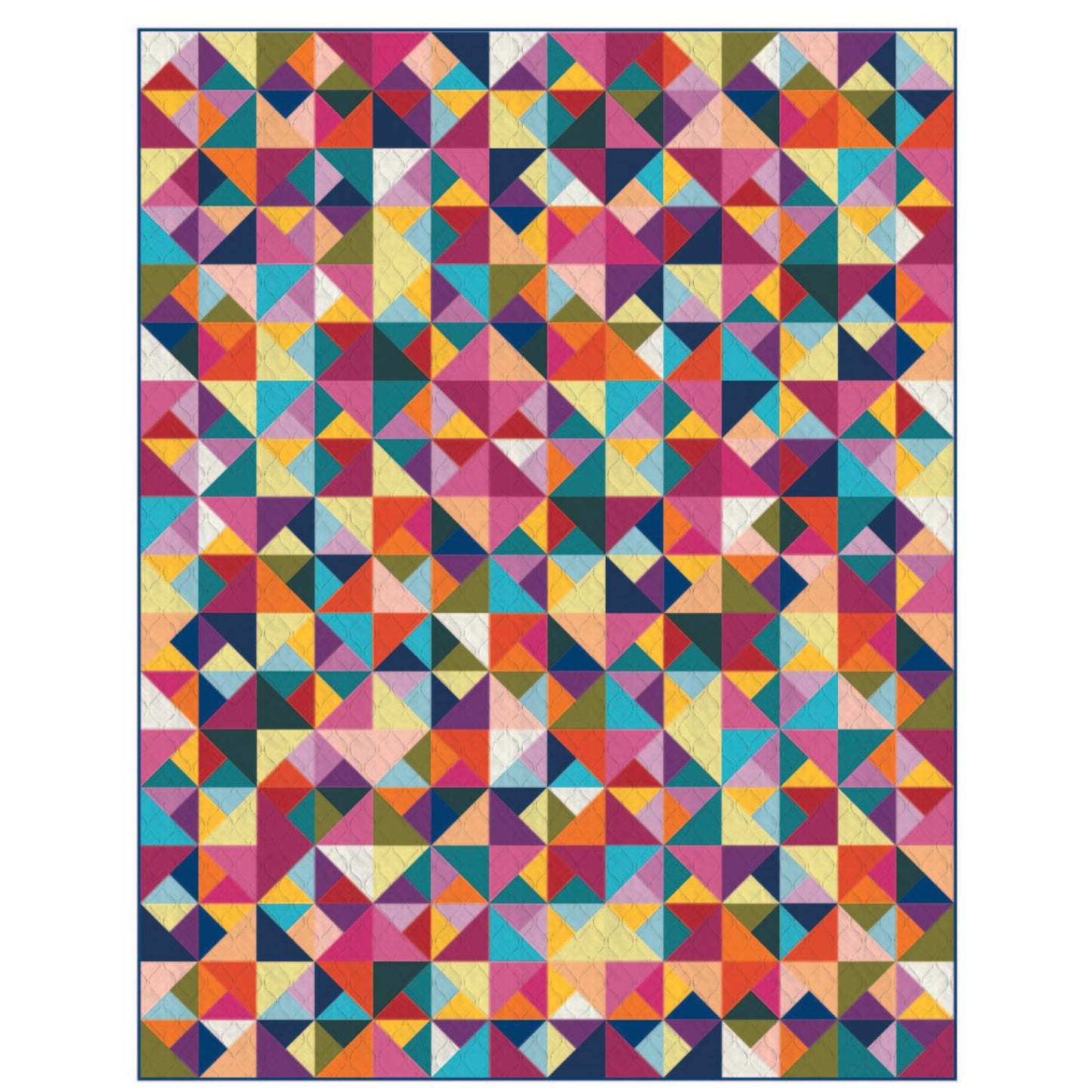 Cleo - Quilt Kit - Sophisticated Solids (70" x 80")