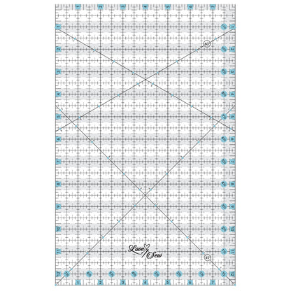 Love Sew Quilter's Ruler - 8" x 12.5"