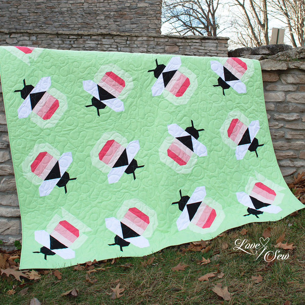 True Fabrics - Firefly - Quilt Kit - Sophisticated Solids (72 ½ " x 72 ½ ")