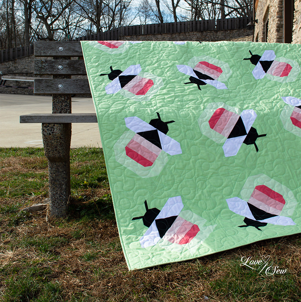 True Fabrics - Firefly - Quilt Kit - Sophisticated Solids (72 ½ " x 72 ½ ")