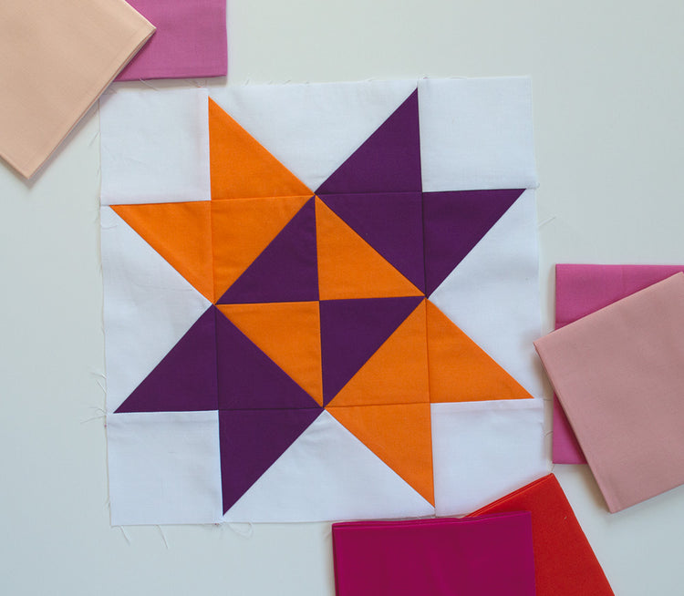Celebration! Star Quilt Block Love Sew