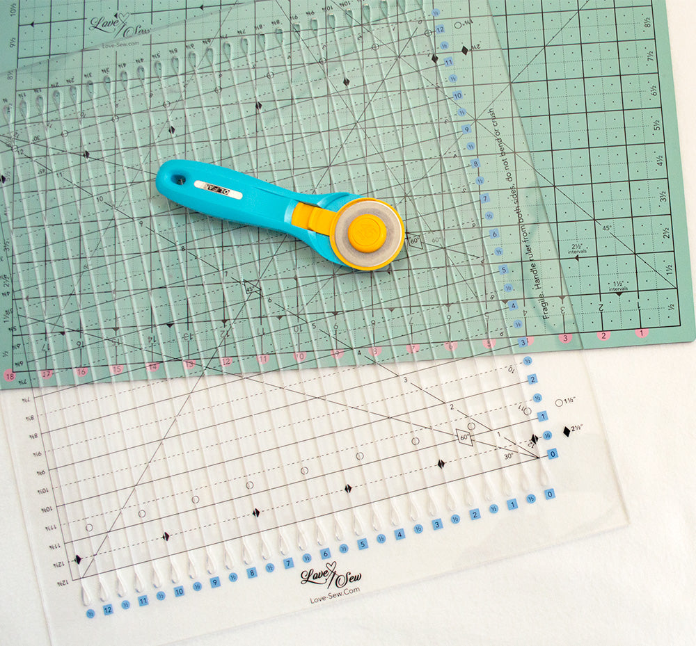 Mouse Mat Ruler Pattern Love Sew Rulers