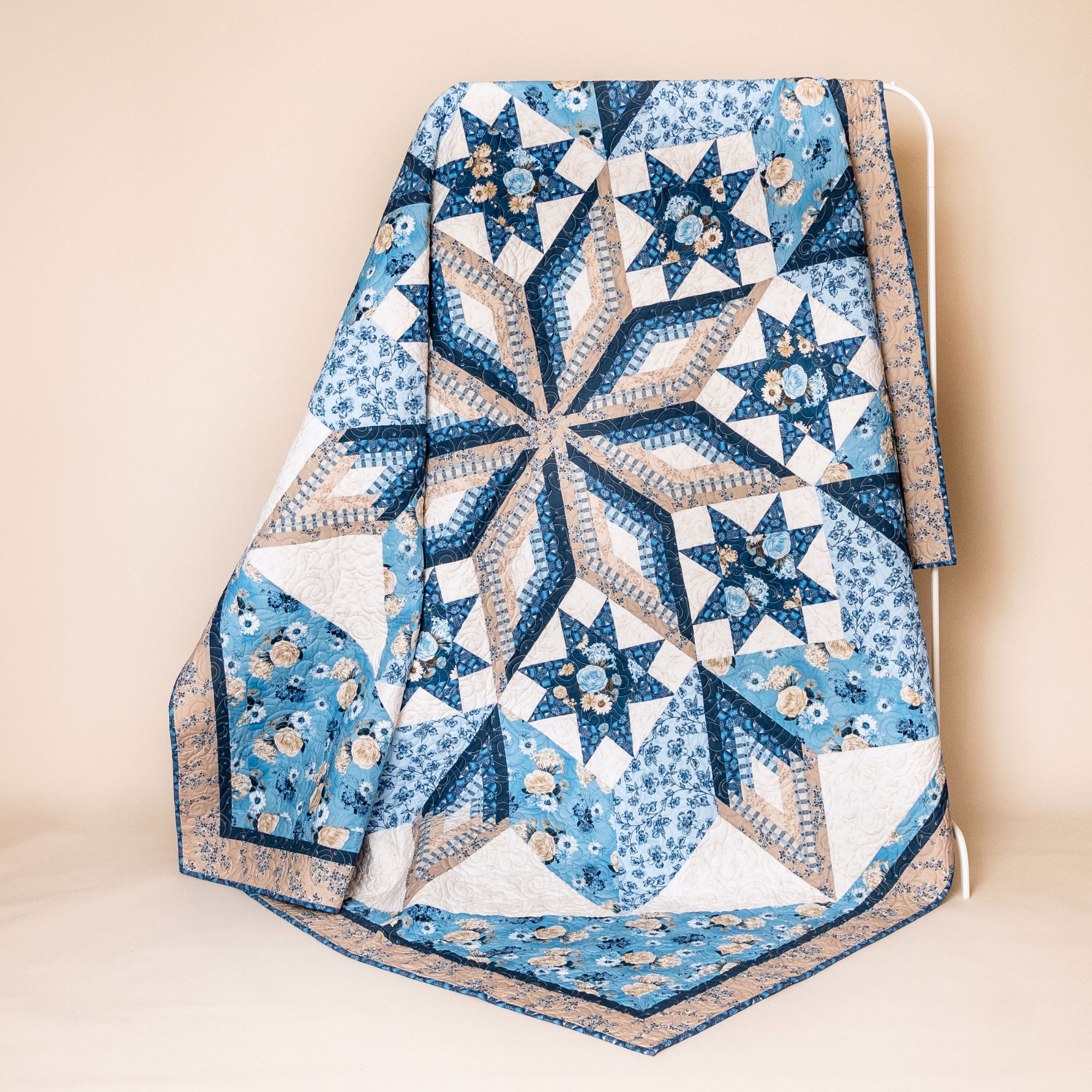 Ferris Wheel - Quilt Kit - Bellflower (94" x 94")