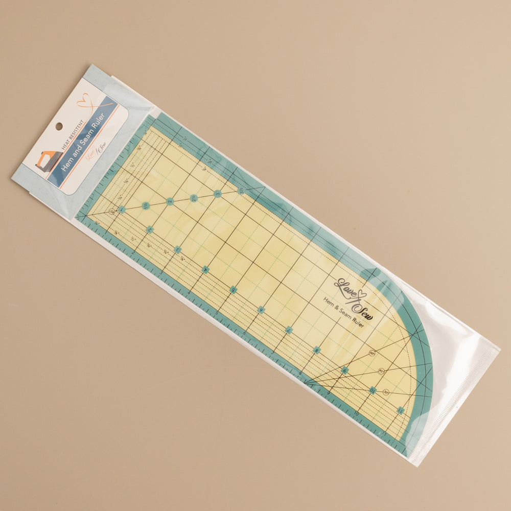 Pikaby Hem Ruler Heat Resistant Seam and Hem Ruler