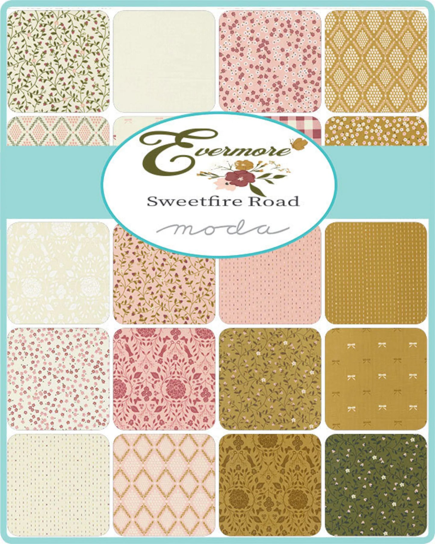 Evermore 5" charm pack fabric