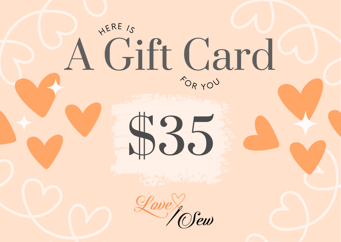 Love Sew Gift Cards