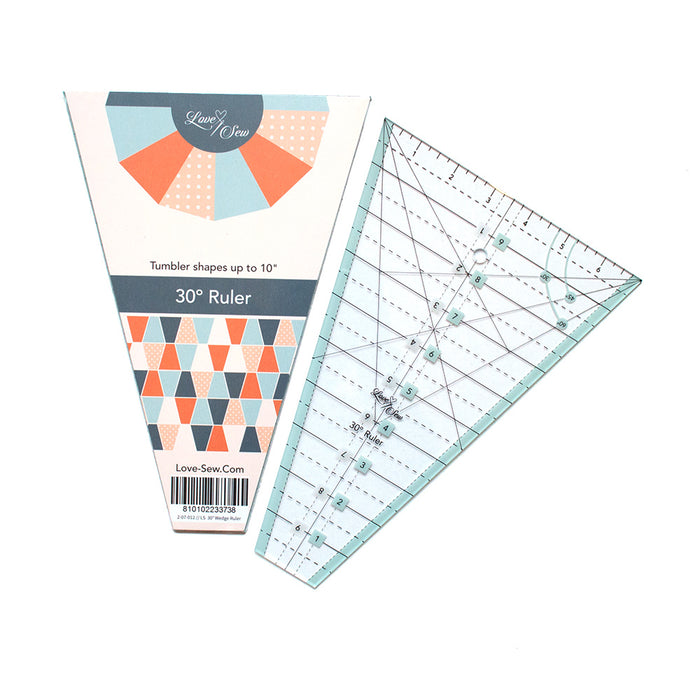 Wedge Edge Ruler Love Sew Dresden Rulers
