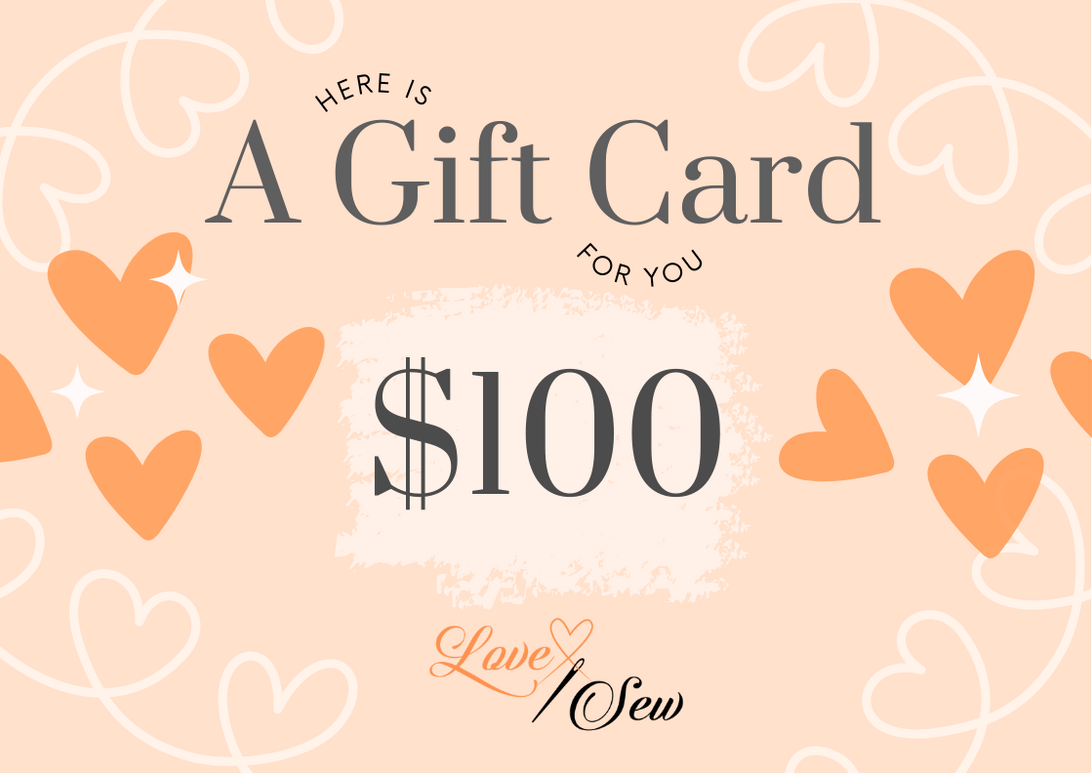 Love Sew Gift Cards