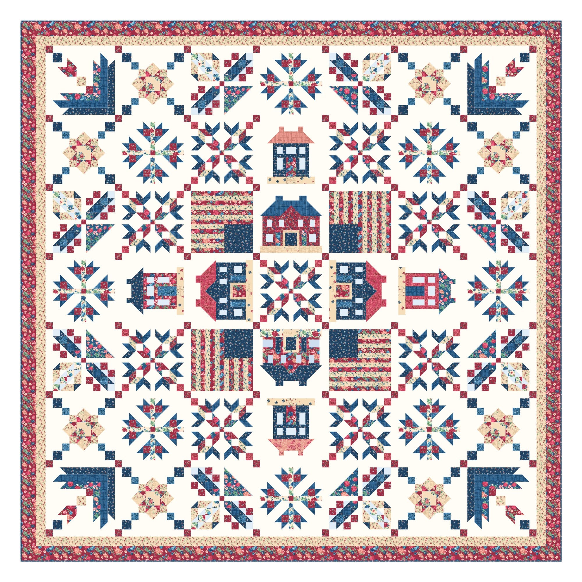 American Main Street Block Of The Month - Reservation Fee
