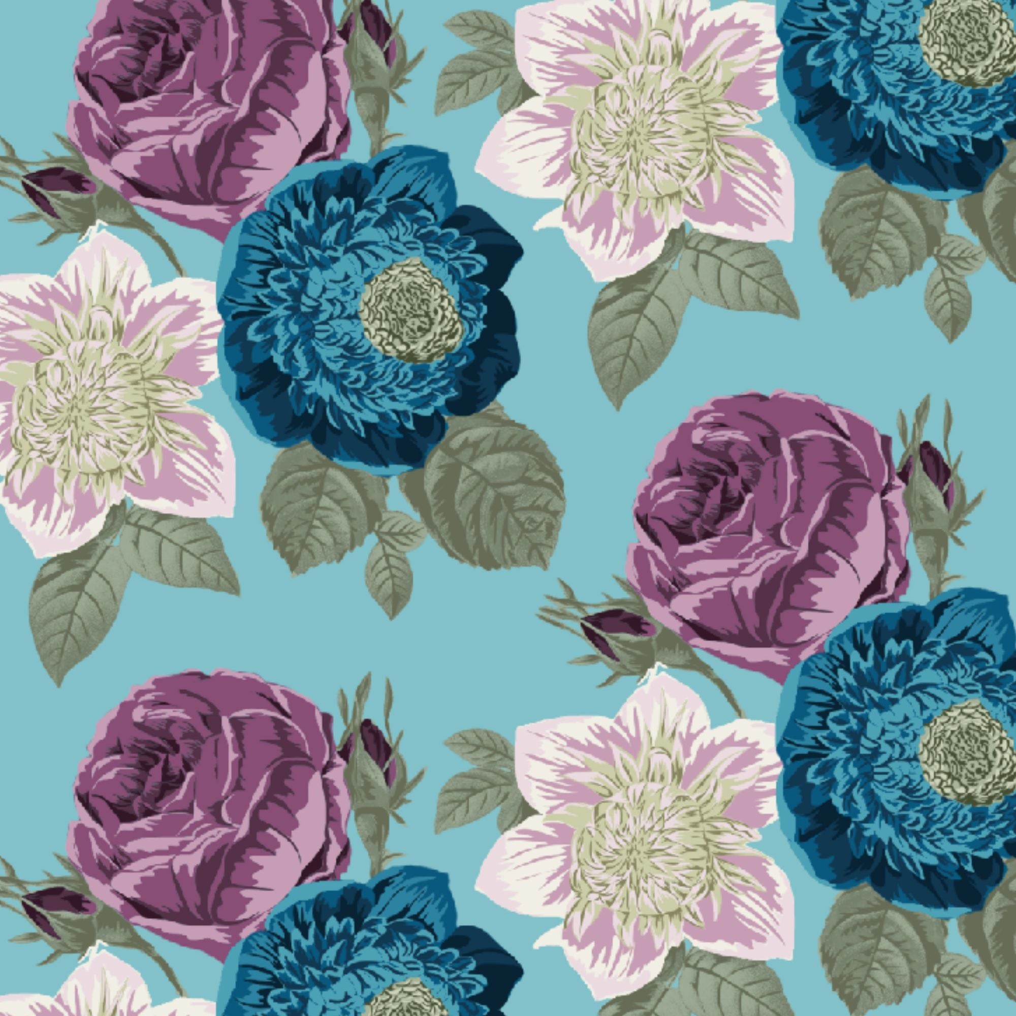 True Fabrics - Velvet Thistle - Fabric by the yard
