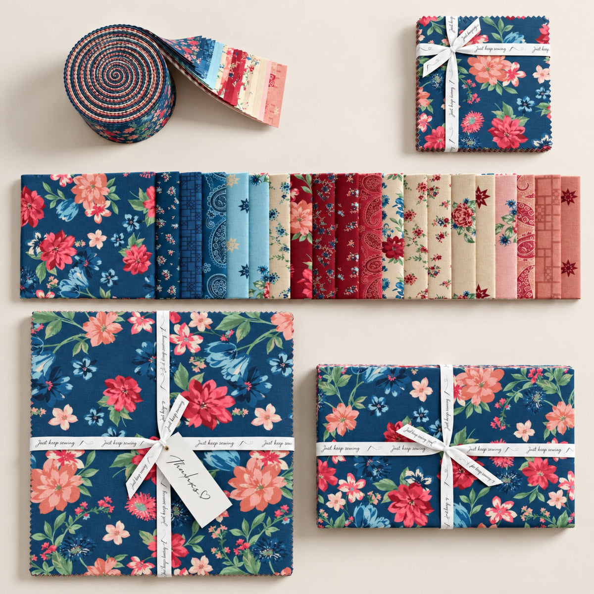 True Fabrics - Americana Garden - Precut Fabric