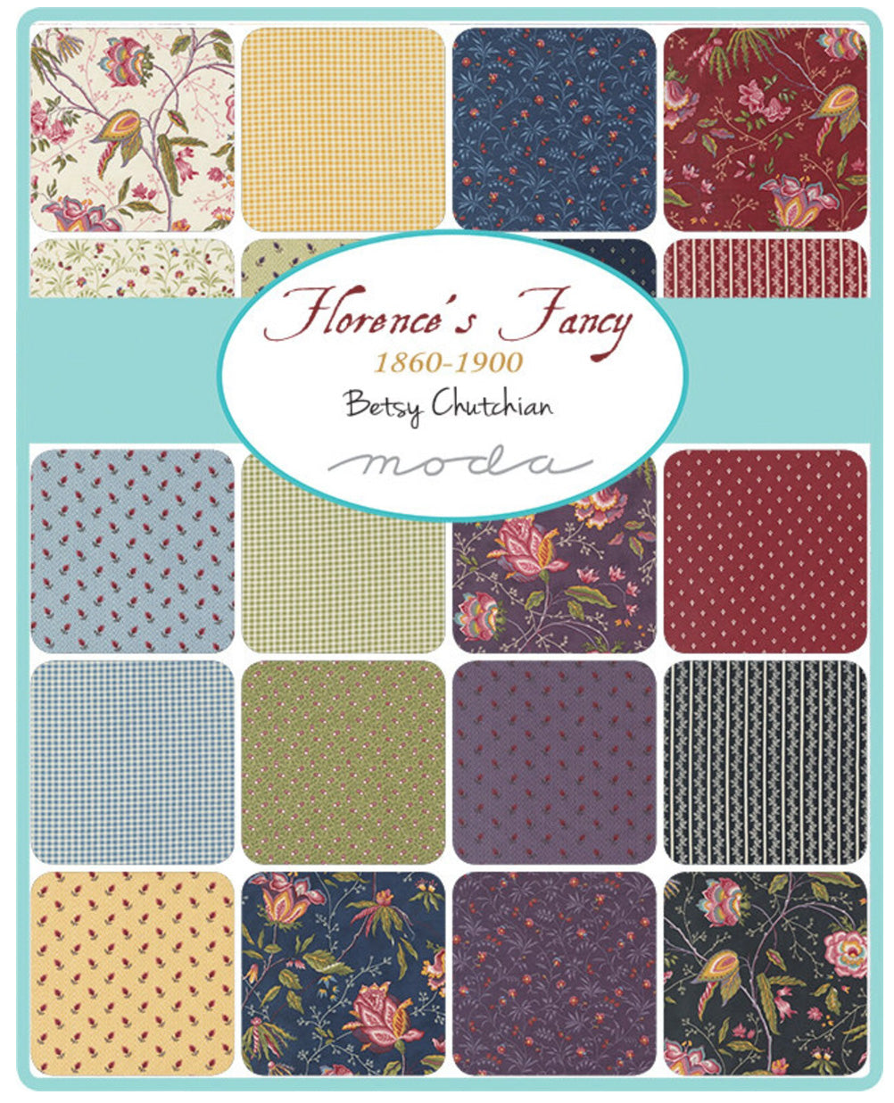Florence Fancy 5" charm pack fabric