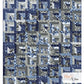 True Fabrics - Lucky Log Cabins - Quilt kit - MOD Cloud 66" x 76"