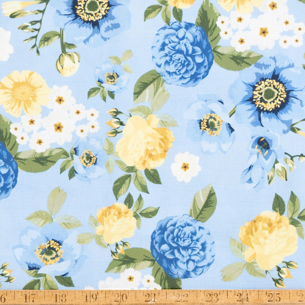 True Fabrics - Wildflowers - Fabric by the yard – Love Sew