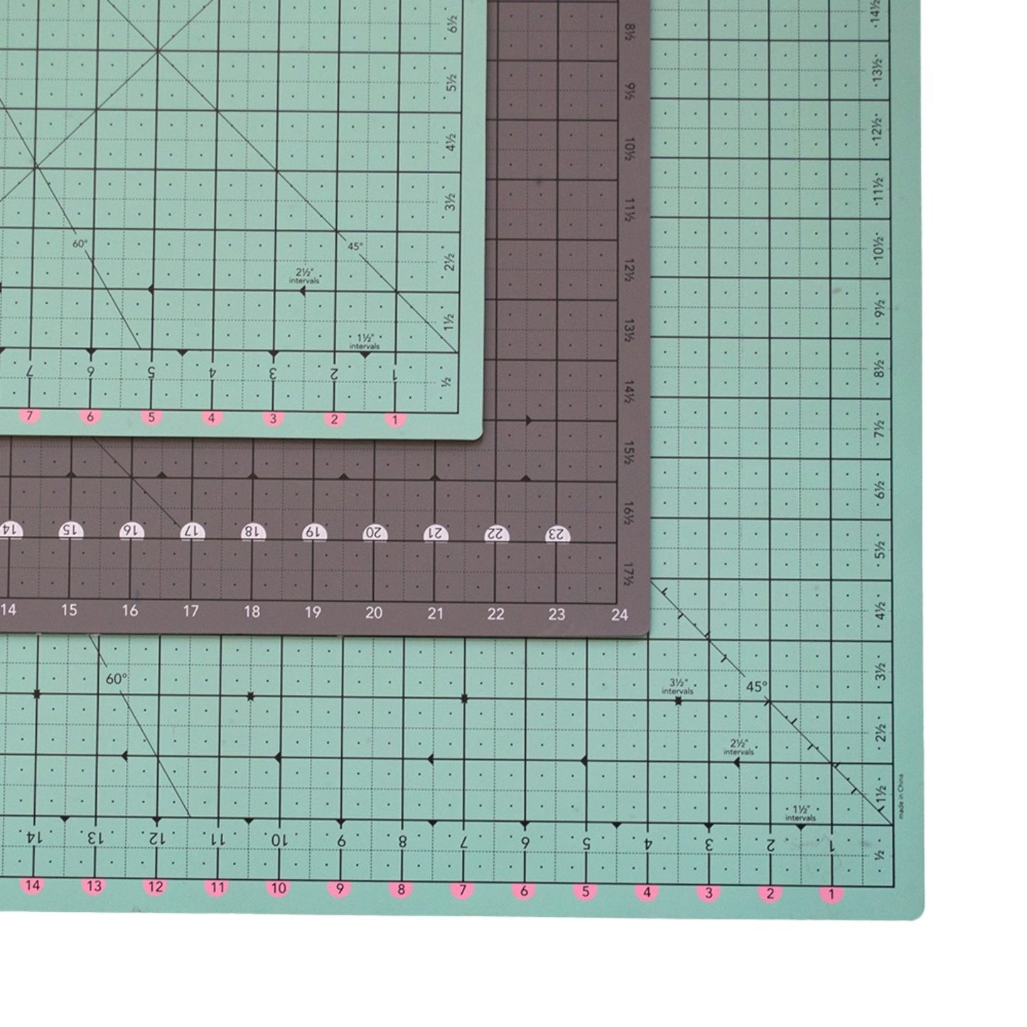Small Color-Contrasting Cutting Mat - 18x24