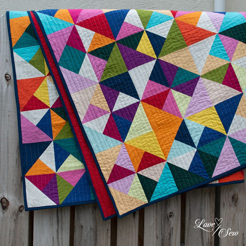 Cleo - Quilt Kit - Sophisticated Solids (70