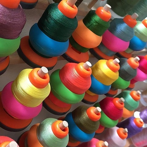  Large Yarn Bobbins for Crochet Spool Weave Organize Tool Cross  Stitch Bobbin Organizer Thread Holder in 5 Colors