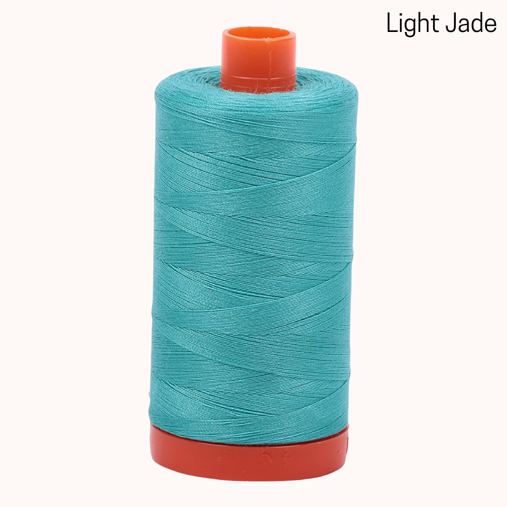 Aurifil 50wt Mako Cotton Large Spool - Light Jade