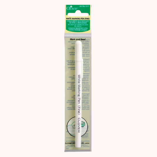 Clover Water Soluble or Iron Off Marking Pen