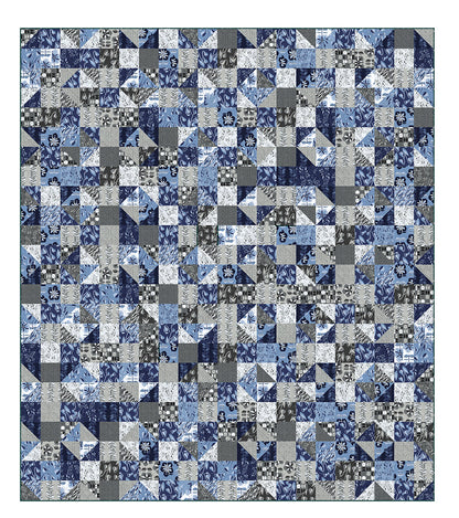 Game Day - Quilt Kit - MOD Fabrics (84" x 96")