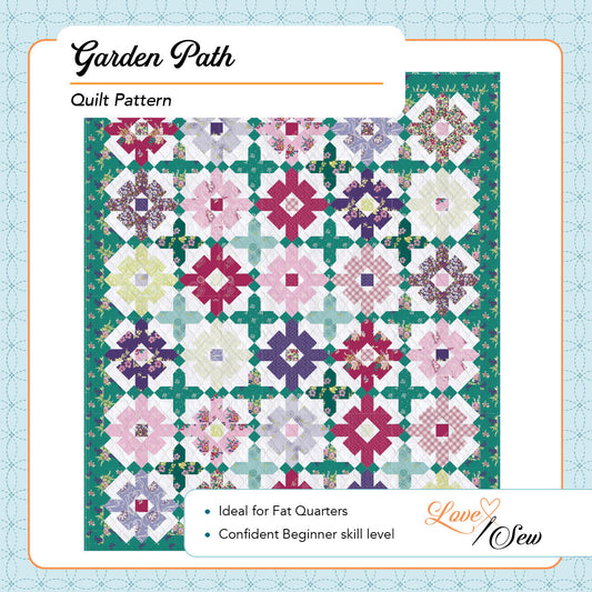 Garden Path Quilt Pattern