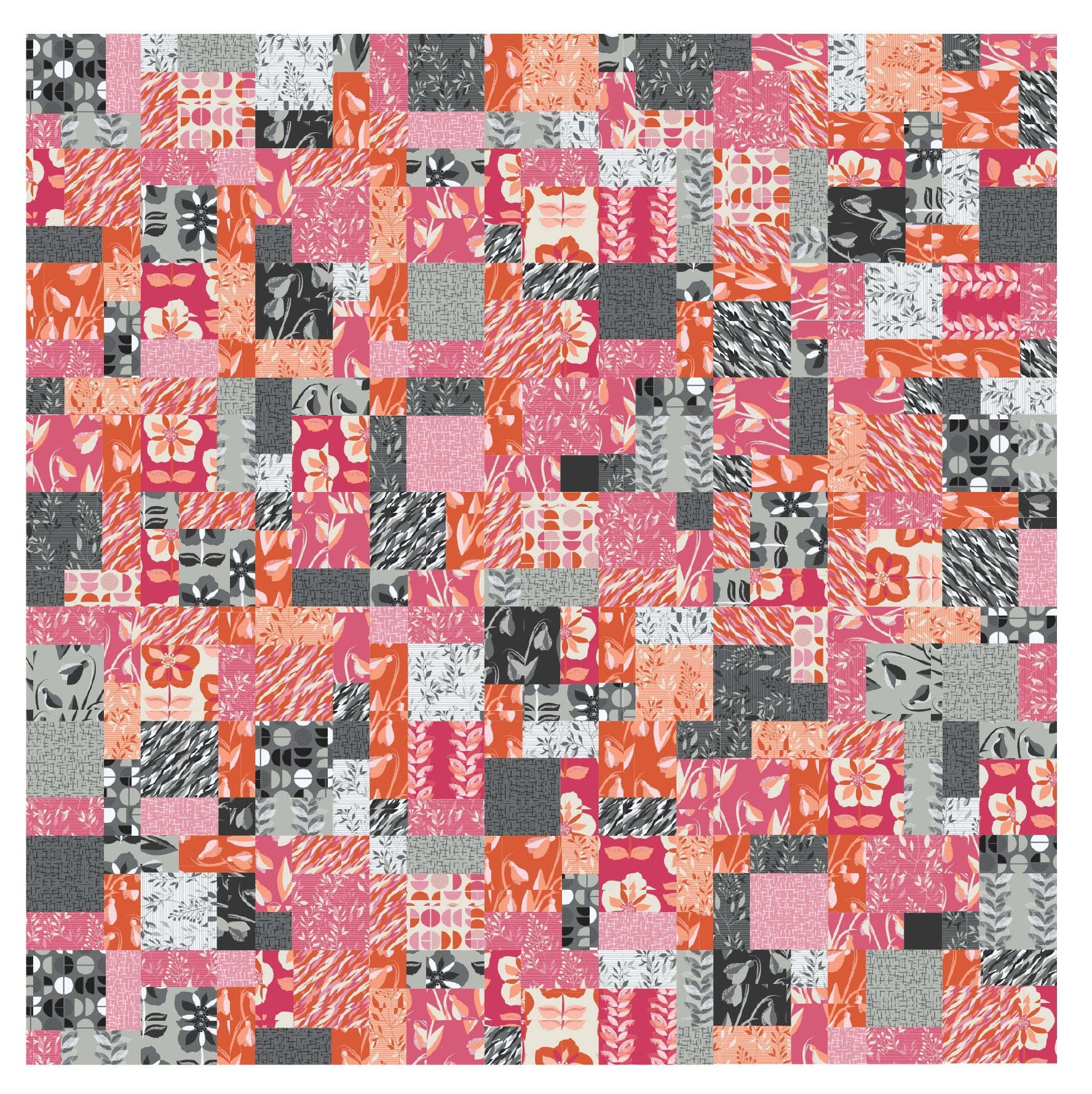 Geometry Quilt Pattern