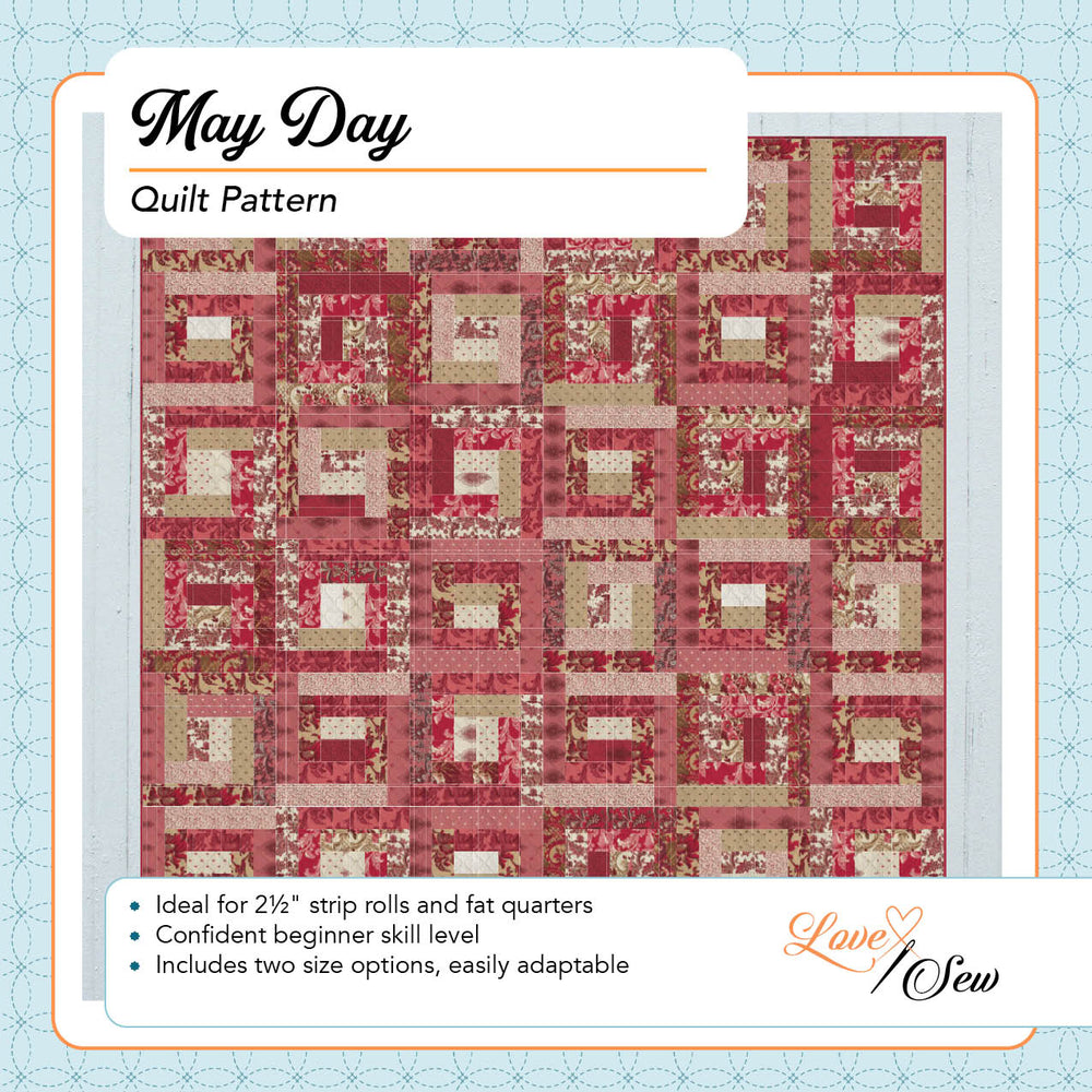 May Print Pattern May Day Quilt Pattern